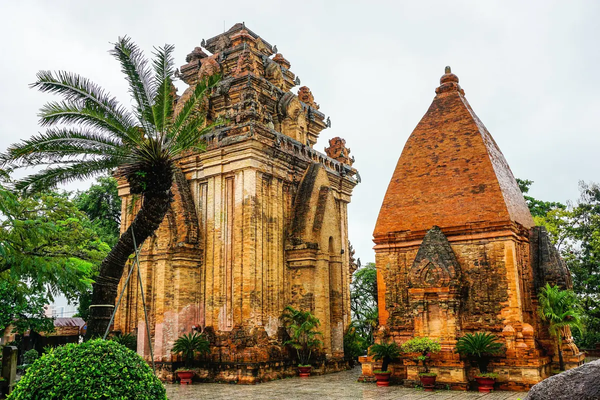 The brick towers of Po Nagar